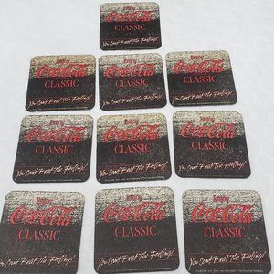 Coca Cola Bacardi Beer Coasters 1987